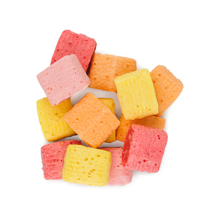 What are freeze-dried mini pillows precisely?