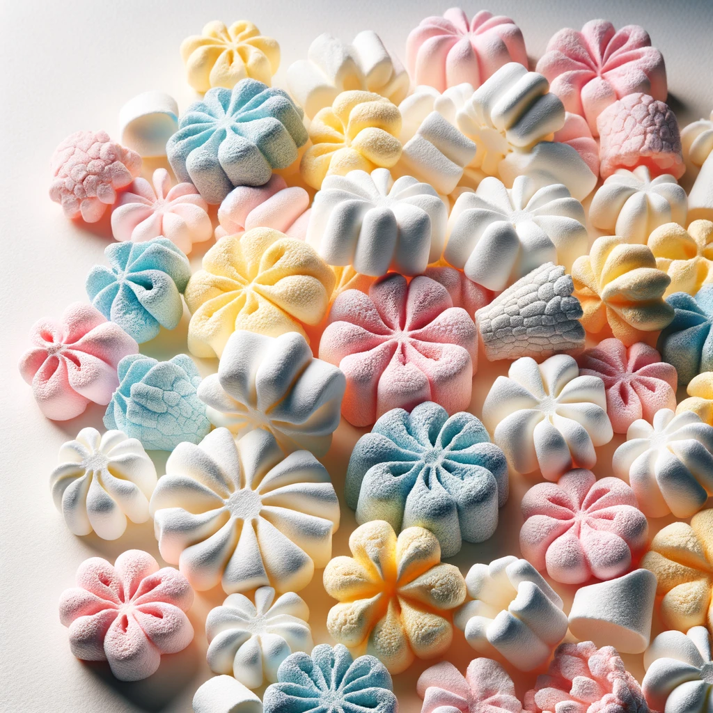What is freeze-dried marshmallows?