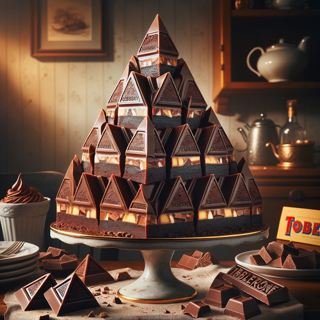 What exactly constitutes freeze-dried Toblerone chocolate cake?