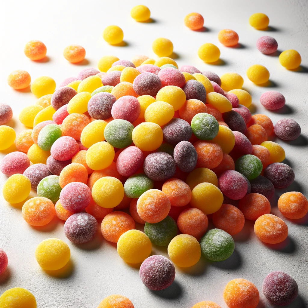 What exactly constitutes Freeze-Dried Tropical Skittles?