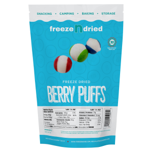 Freeze Dried Berry Puffs