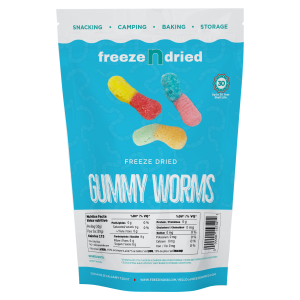 Freeze Dried Gummy Worms