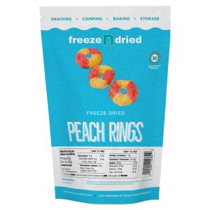 Freeze Dried Peach Rings